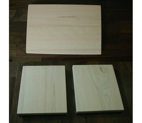KBHoldings 편백나무 통도마(대) : 가로x세로x두께 = 50x30x3.8 cm